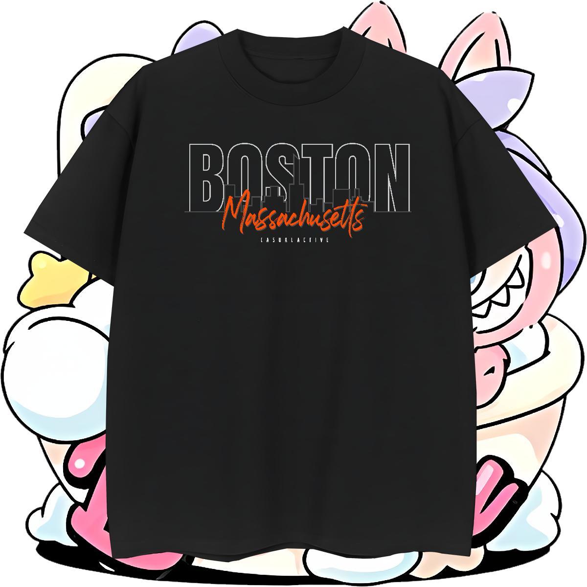 Classic Men Tshirts 230g 100% Cotton Street letter Customized Print O Neck Short Sleeves 2024 New Mens T Shirts Clothes