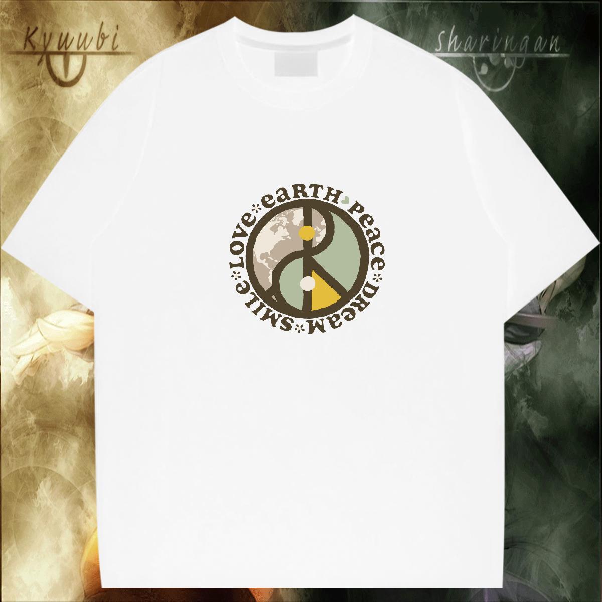 Popular Men Clothes T-Shirt 230g 100% Cotton Street wear Hip Hop letter Plus Size Cartoon Pure Cotton Fashion New T Shirt For Man Wear