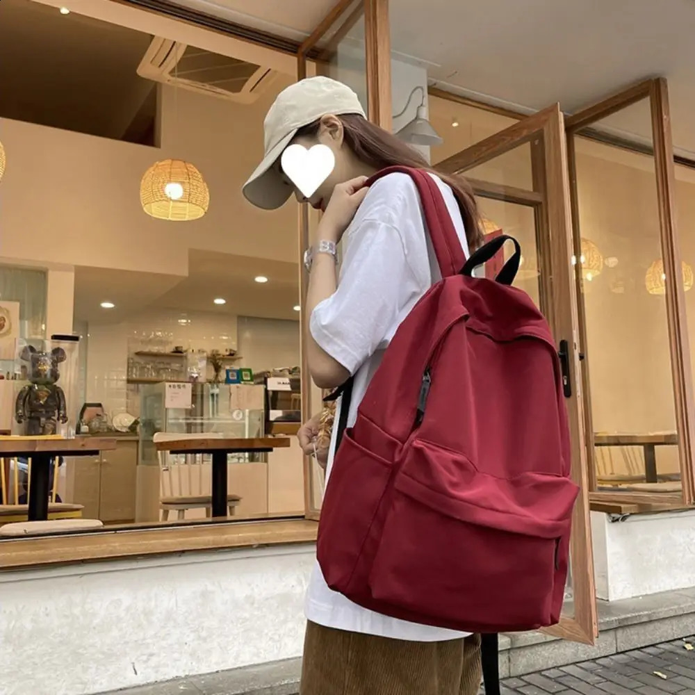 Student Backpack Women Bags Waterproof School Bag Large Capacity INS Fashion Bag Backpack Travel Bag 240813