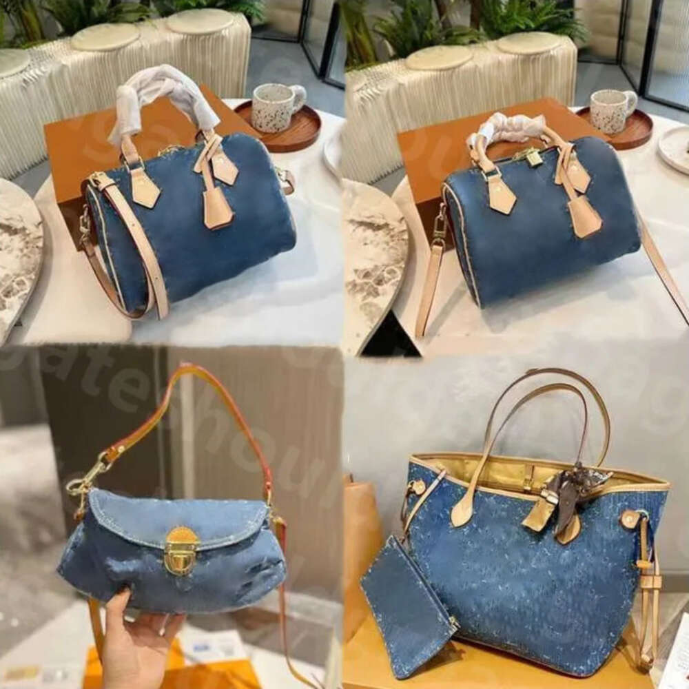 high quality Denim mini luxury bag purses crossbody designer bag woman handbag purse shoulder pink bags designer women handbags cross body womens bag walltes dhgate