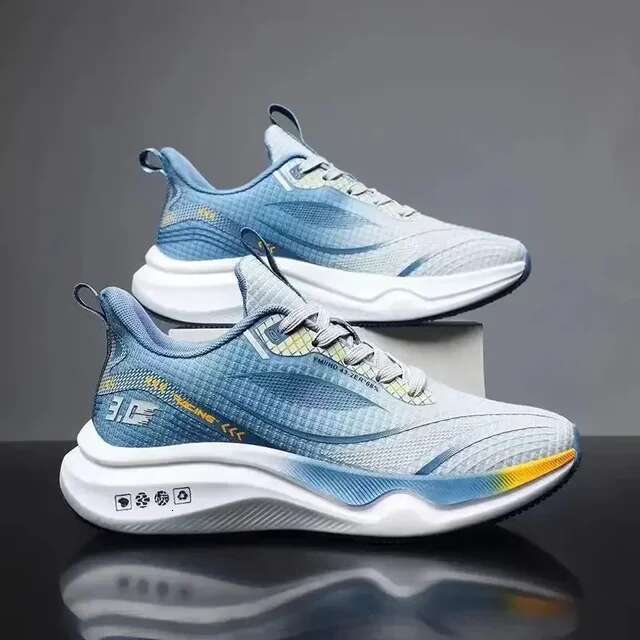 Ddmysports Men S Sports Fashion Popular Fish Mesh Breathable Running Sneakers Casual Shoes Outdoor OUTDOOR