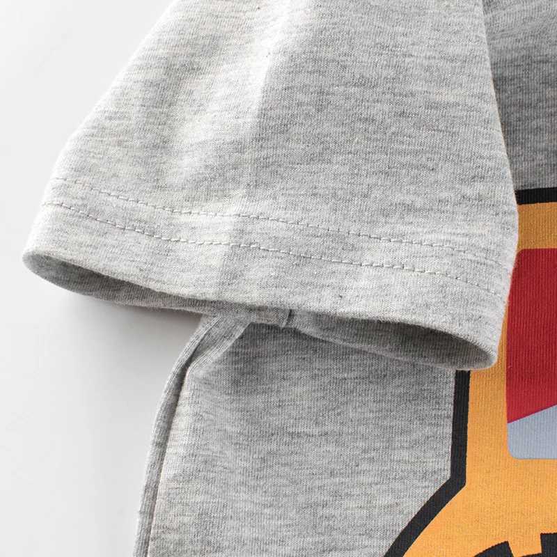 T-shirts 1-9T Infant Kid Boys T Shirt Toddler Kid Tshirt Cotton Summer Clothes Short Sleeve Casual Childrens Tee Top OutfitL24729