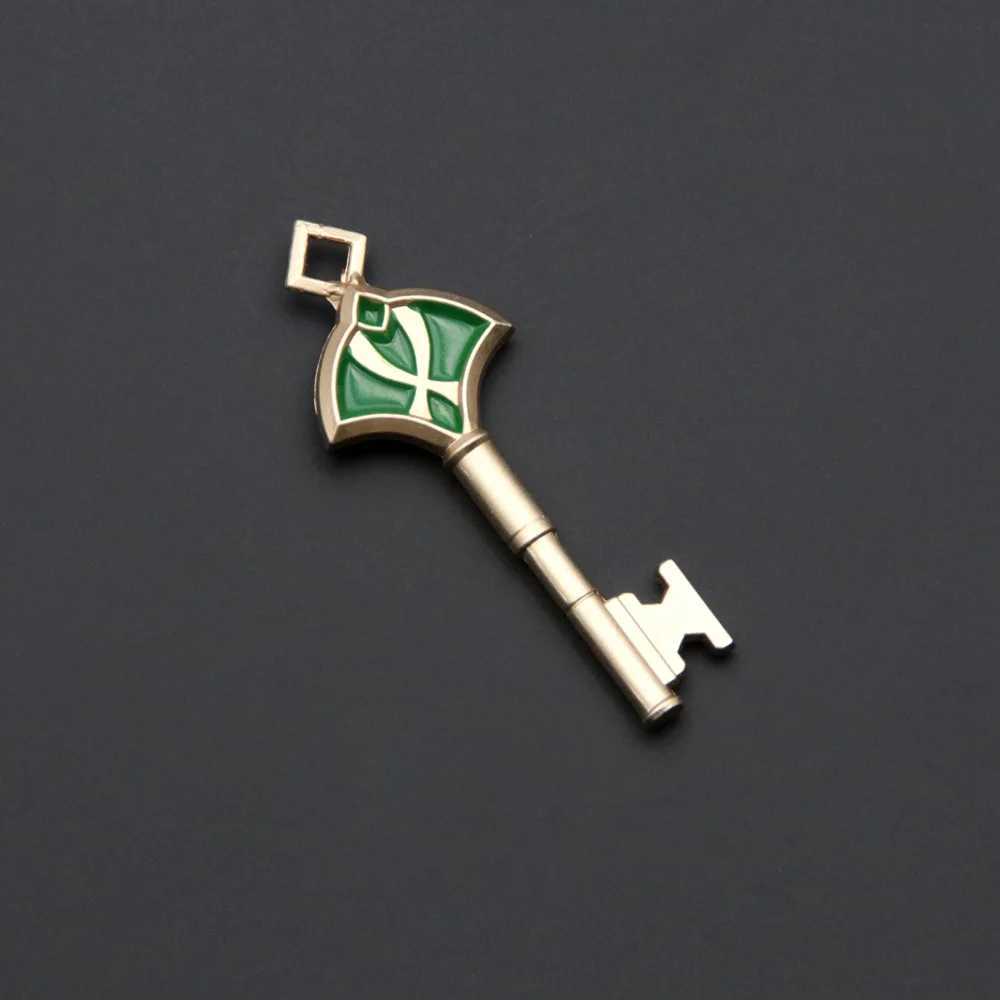 Game Genshin Impact Alhaitham Kaveh Key Keychain Sumeru Kaveh Al Haitham Lion Key Set Keyring Cosplay Accessory PropL240729