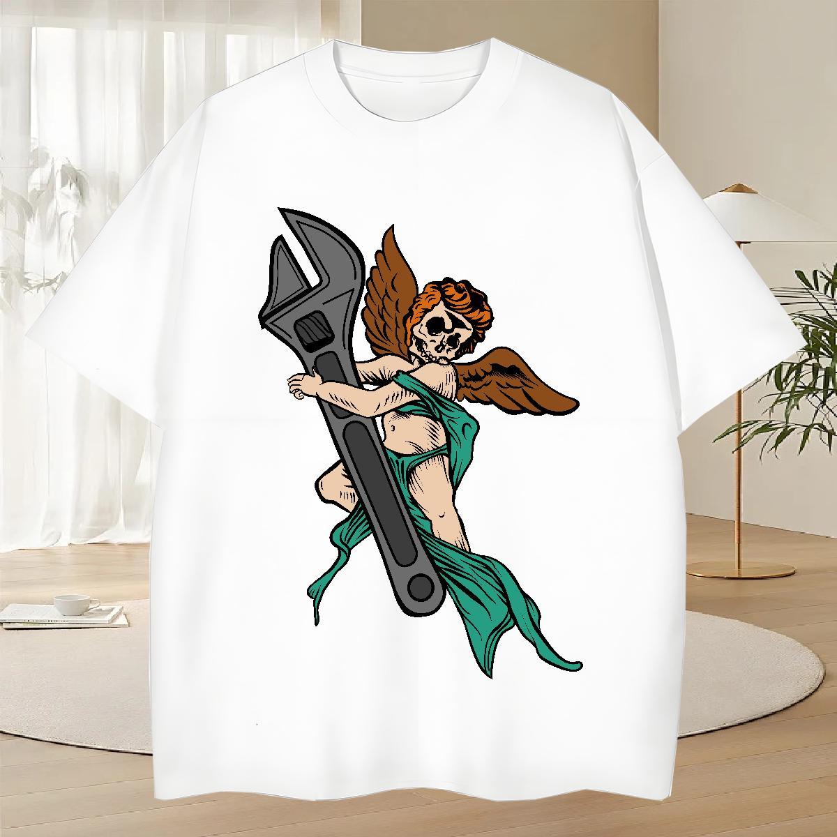 High Quality Men Tshirts 230g Pure Cotton Casual Beach ET Oversized 3XL 4XL Breathable Soft Classic Men T Shirts Tops