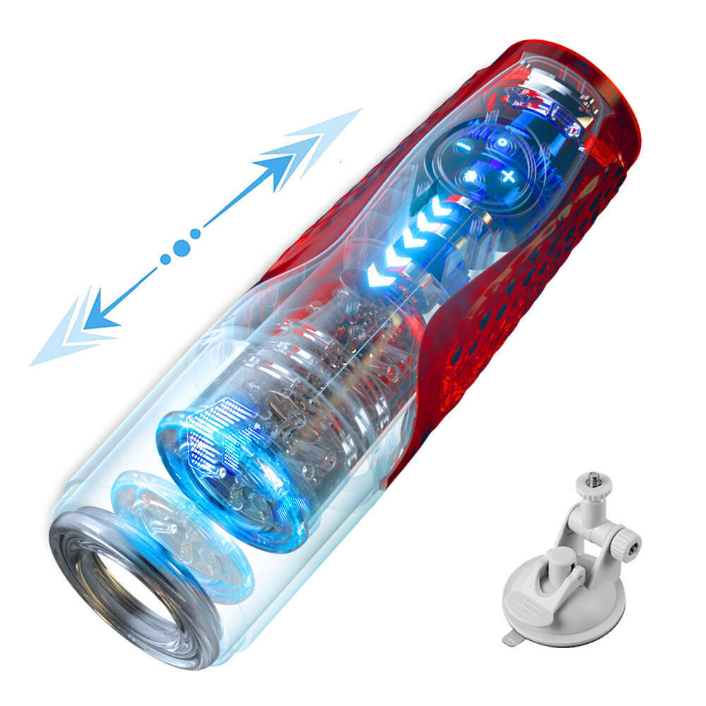 Automatic Male Masturbator Cup Telescopic Rotation Vagina Masturbation Sex Toys for Men Blowjob Mastubator Adults Supplies