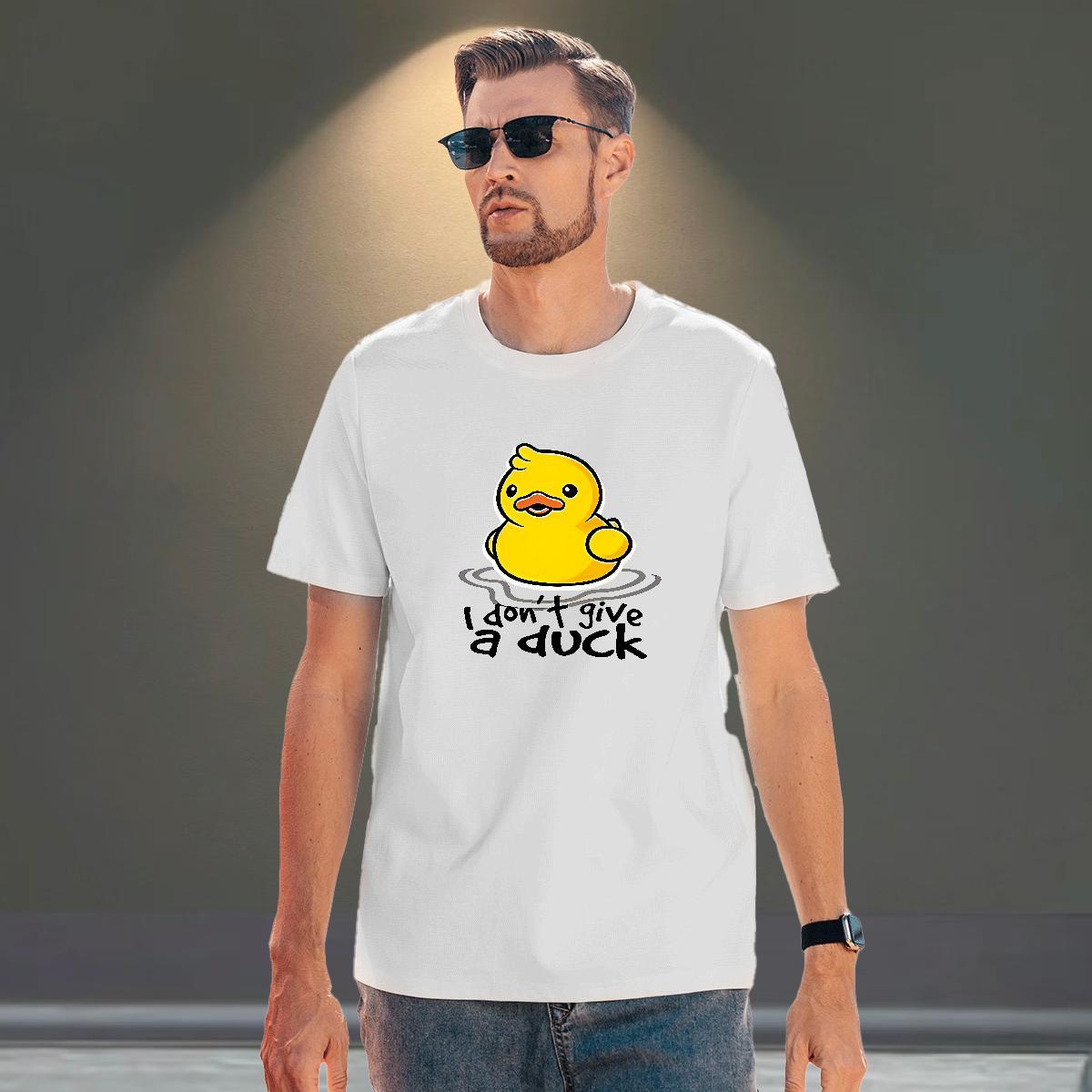 Loose Couples T Shirts 230g Cotton Daily Outfit duck Oversized Pure Cotton Factory Direct T Shirt For Man Wear