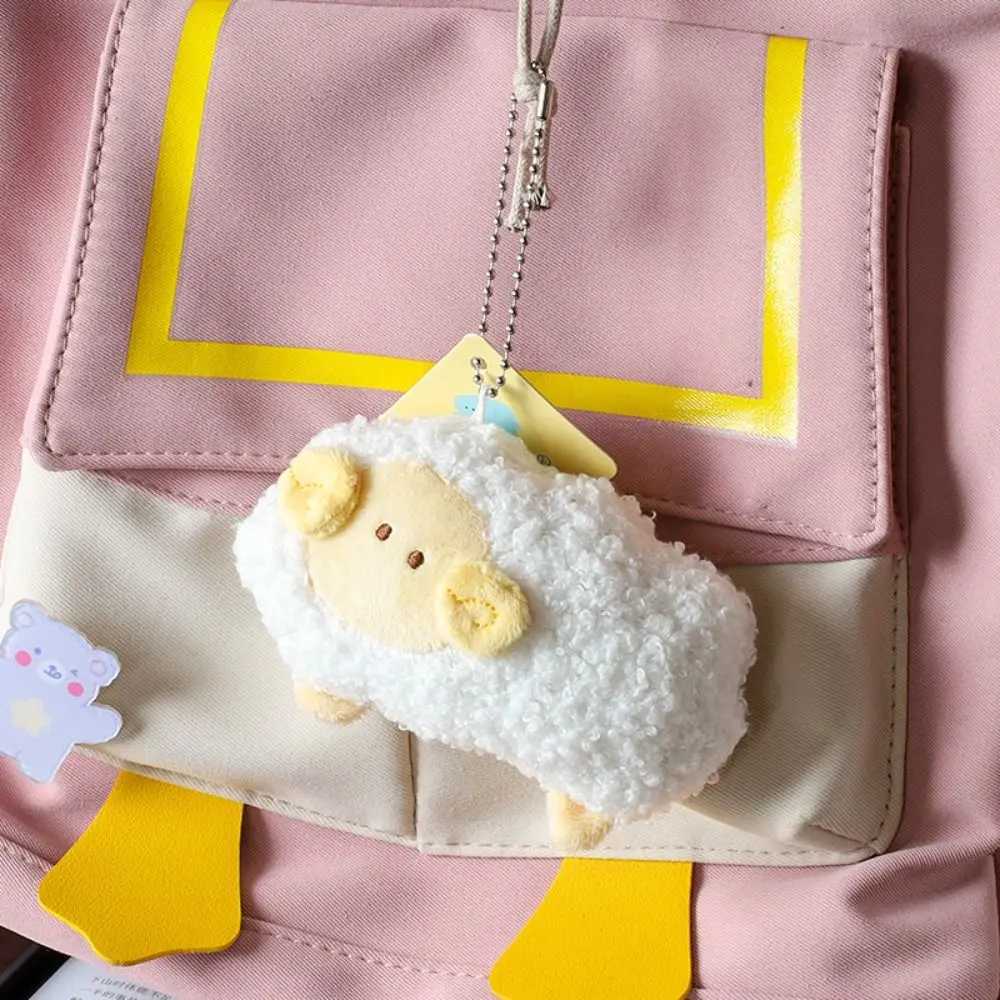 Shark Penguin Aquarium Plush Keychain Fish Pendant Soft Japanese Style Cartoon Plush Stuffed Pendant Globefish Tortoise KeyringL240729