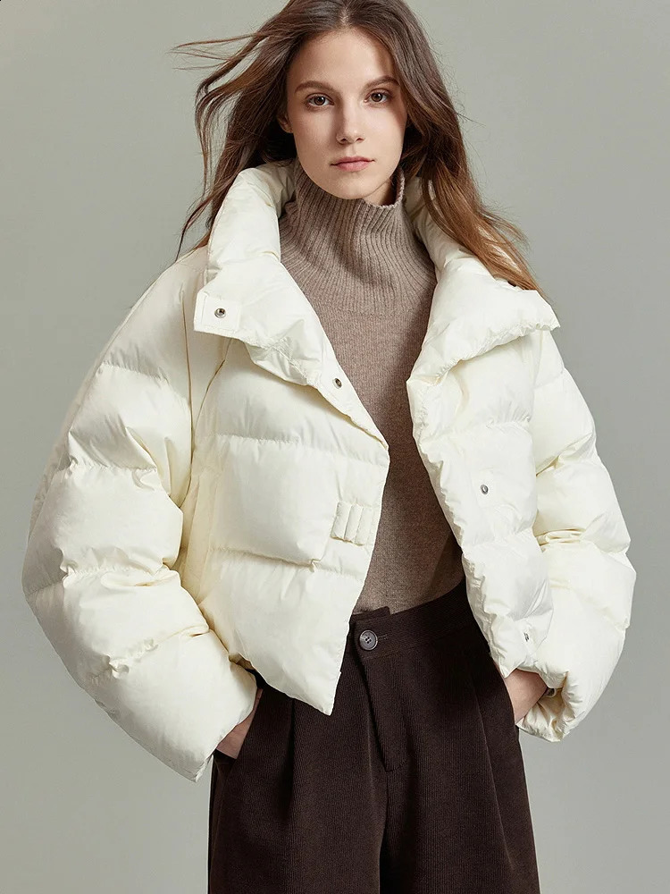Autumn Winter Women Parkas Coat 2024 Fashion Turn Down Collar Single Buttons Short Jackets Thick Warm Female Jackets Coat 240729