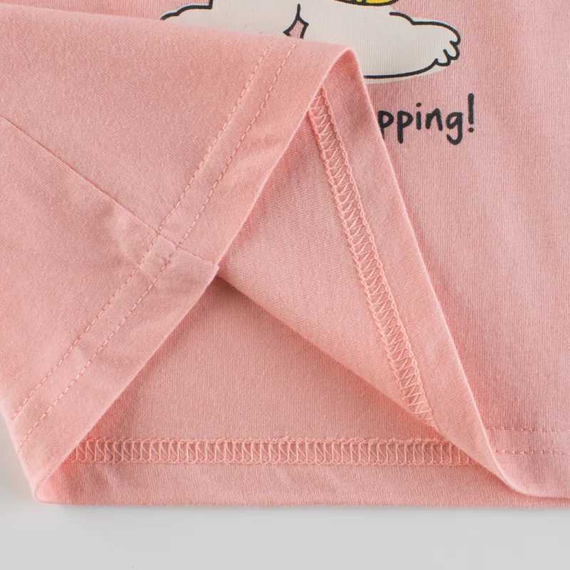 T-shirts 2-8T Summer Kid Girls T Shirt Toddler Infant Clothes Short Sleeve Cotton tshirt Cute Sweet Cartoon Tee Shirt Childrens OutfitsL24729