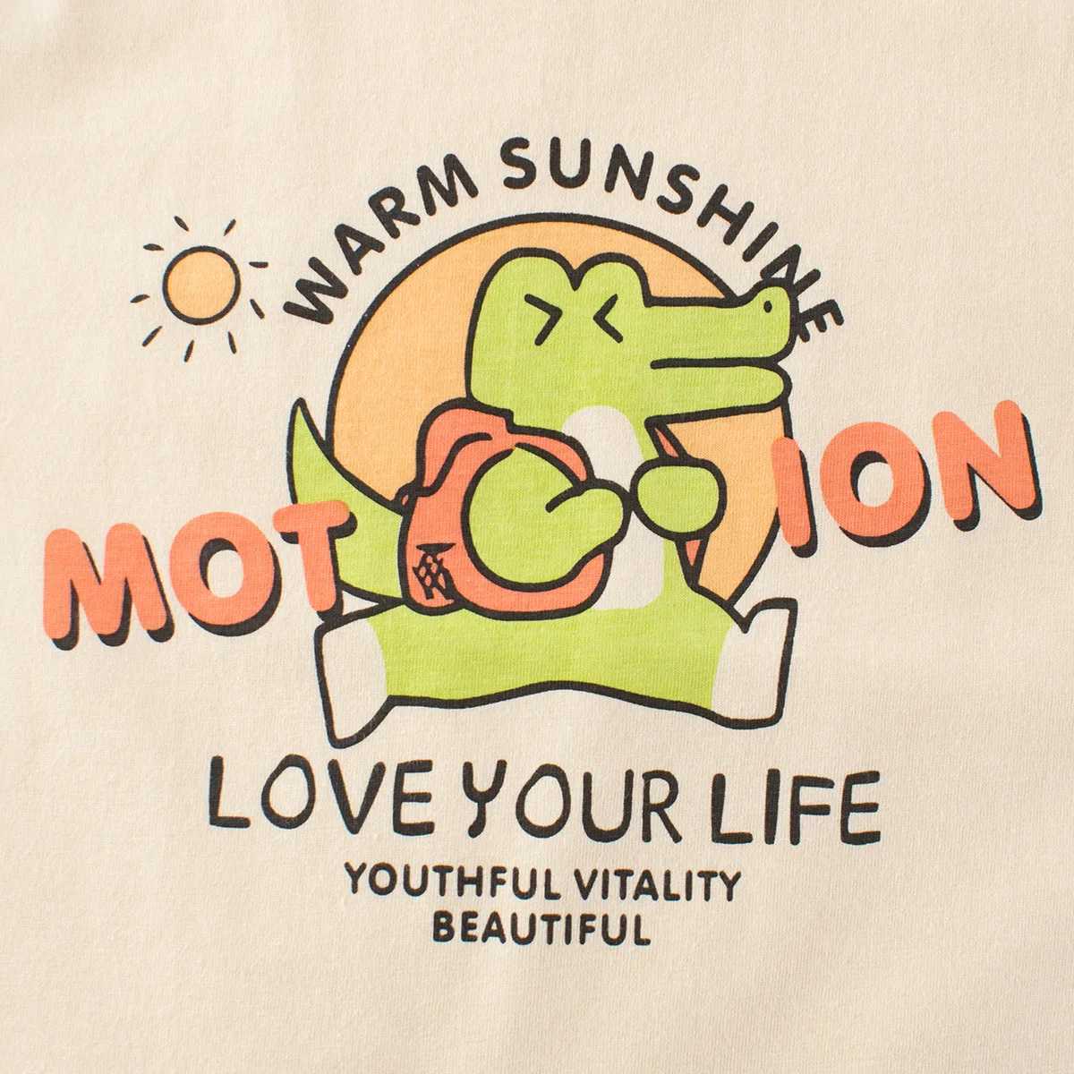 T-shirts 1-9T Toddler Kid Tshirt Baby Boy Girl Clothes Summer Cotton Infant T Shirt Crocodile Print Childrens Tee Top OutfitL24729