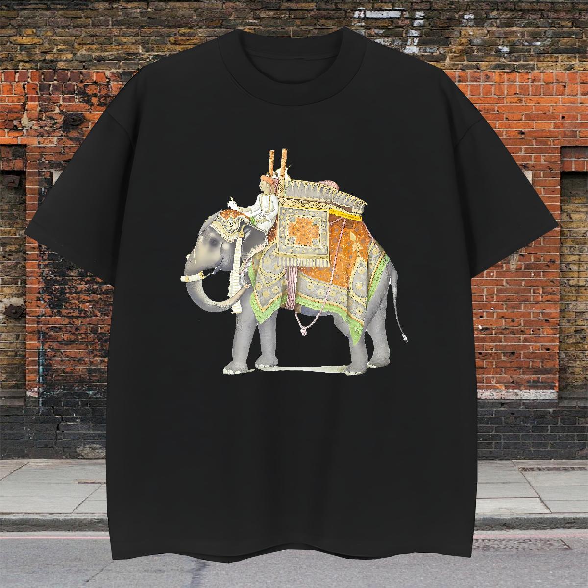 Designer Men Clothes T-Shirt 230g Pure Cotton Street wear Hip Hop elephant Skull Breathable Short Sleeve New Arrival Mens T Shirts Polos