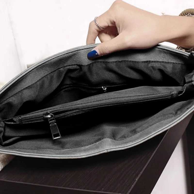 Women Clutch Bag Soft Pu Leather Lady Evening Bags Trend Party Envelope Bag Large Capacity Handbag ClutchesXJ240729