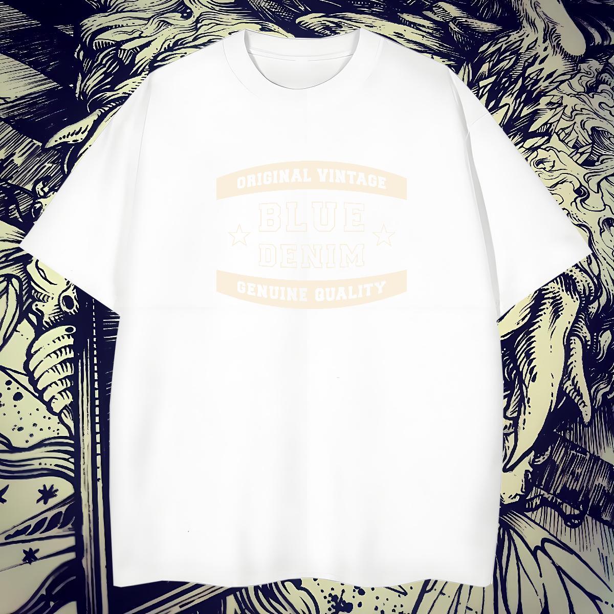 Brand Men Tees 100% Cotton 230g Street wear Hip Hop letter Custom Big Size Short Sleeve O-Neck DIY Customized T-Shirts Wear