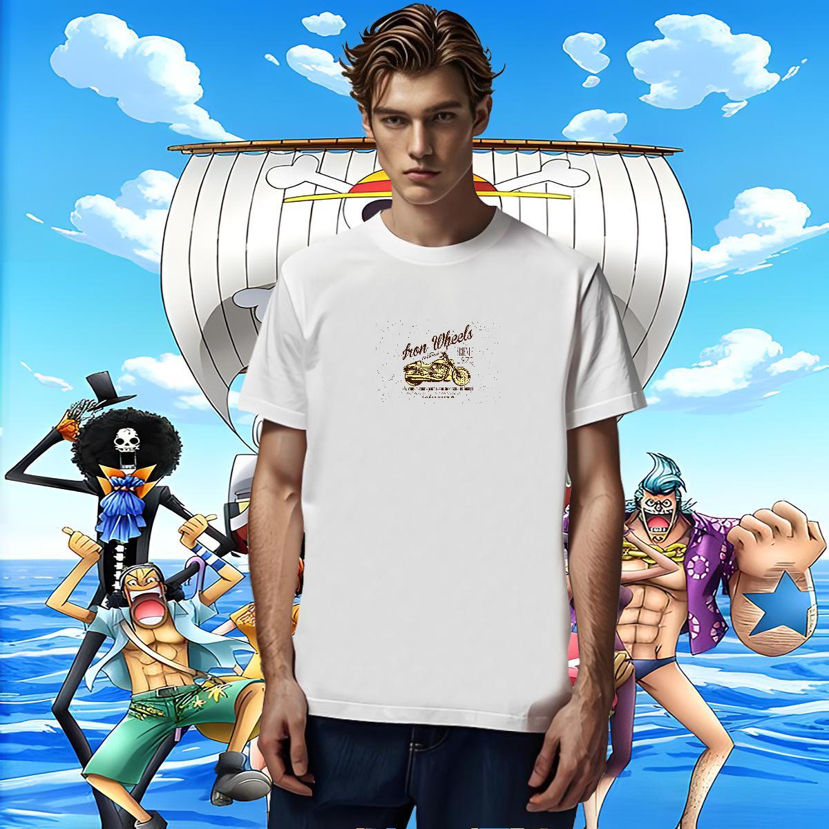 Classic Tshirts 230g 100% Cotton Sport Motorcycle Customized Print Short Sleeve O-Neck Brand T-Shirts Clothes