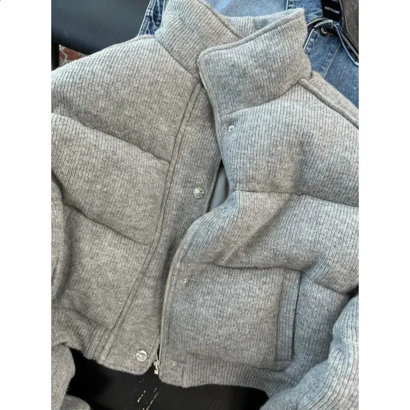 S-3Xl Short Parkas Women Plus Size Cropped Down Coats Streetwear Thick Puffer Jacket Winter Korean Cotton Padded Outwears 240729