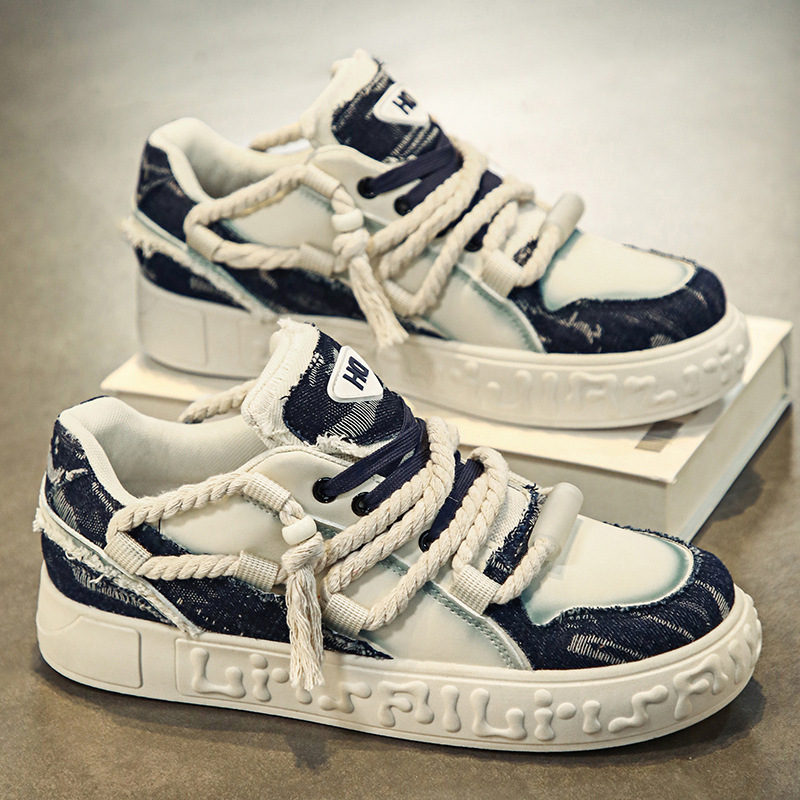 Men Casual Fashion Designer Shoes Printing Comfort hot Wear-resistant Versatile Trendy Triple Black Beige Blue Free shipping