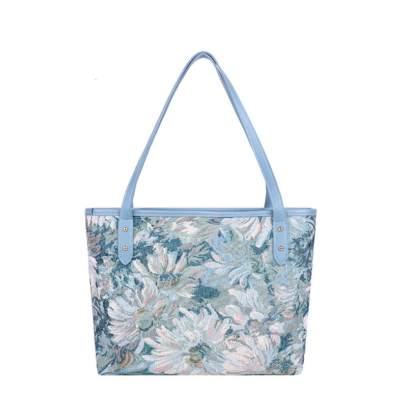 Large Capacity Women's 2024 New Vintage Canvas Tote Handbag Single Shoulder Underarm Bag H729#15 swissmilitary