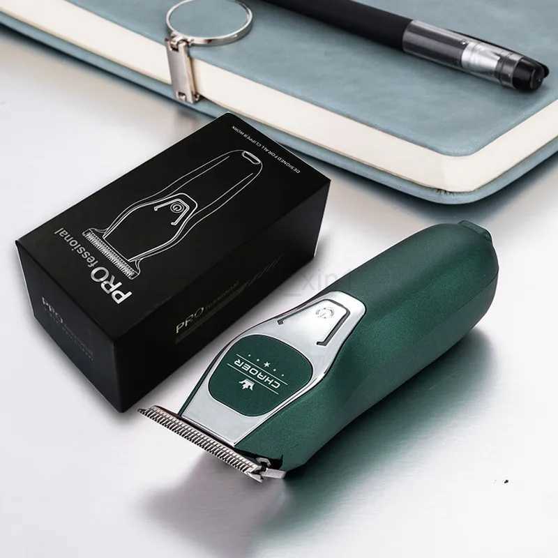 CHAOER Powerful Professional Hair Trimmer Men 0 MM T Blade Electric Clipper Rechargeable Barber Haircut ShaverY240729 - view 7