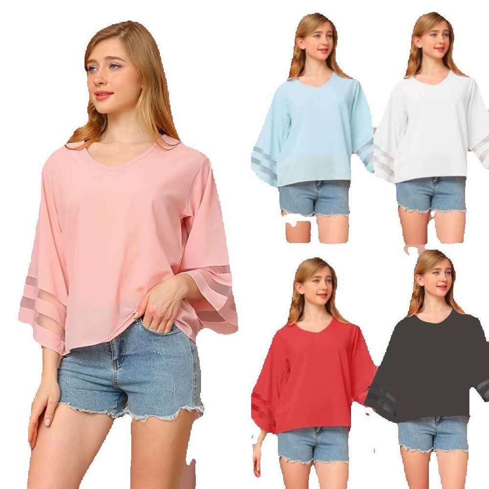 Mens Clothes Womens T Shirt Best Saller New Merchandise Summer Hip Hop Casual Slim Streetwear O Neck Long-sleeved Lace Sleeveless Stretch Casual Under