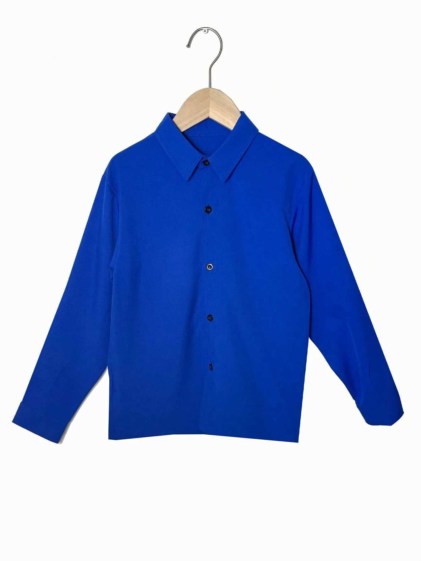 Summer shirts childrens clothing solid color childrens pajamas casual holidays ordinary top university styleW240729