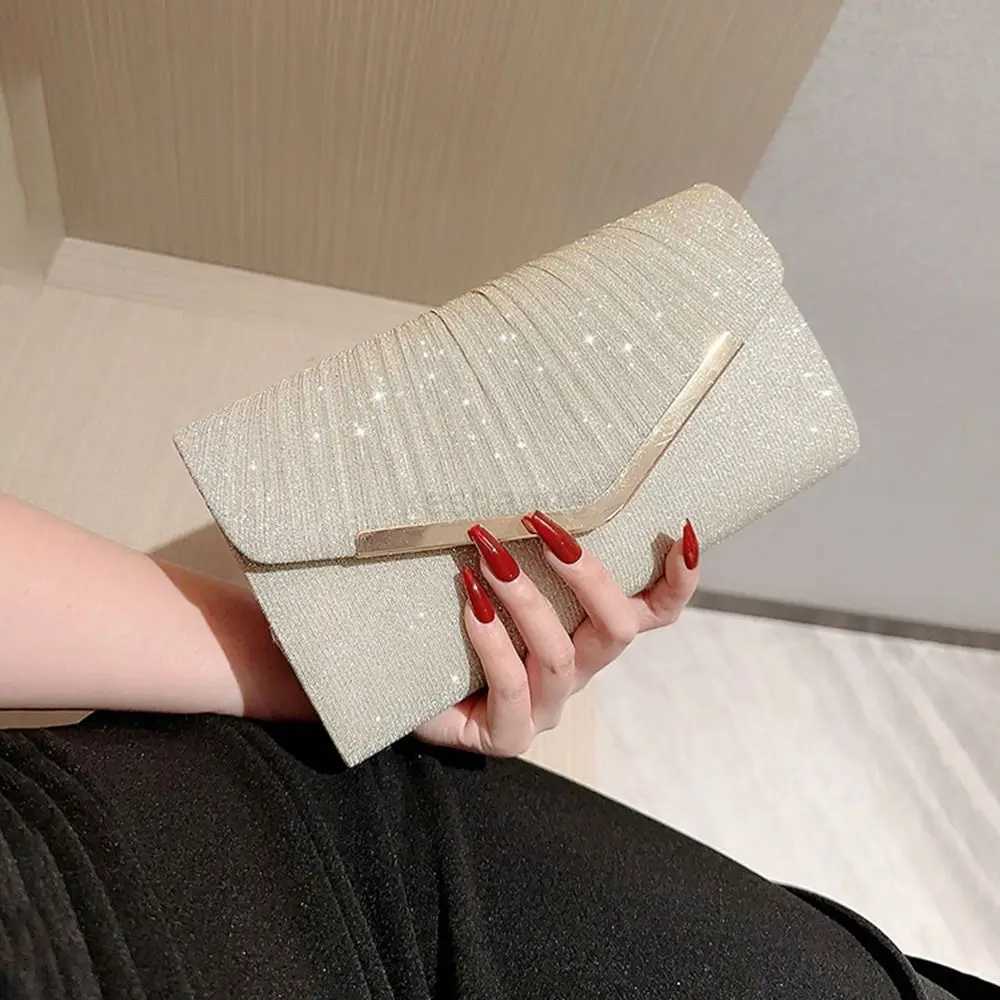 Gold Silver Evening Bag Luxury Chain Party Bags Purse WeddingXJ240729