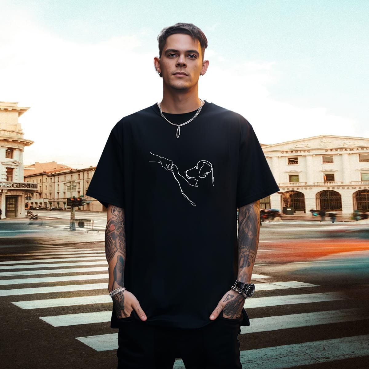 Comfortable Tshirt for Man Woman 100% Cotton 230g Casual Daily Wear letter Plus Size Cartoon O-Neck Short Sleeve New Designer Men T Shirts Tops