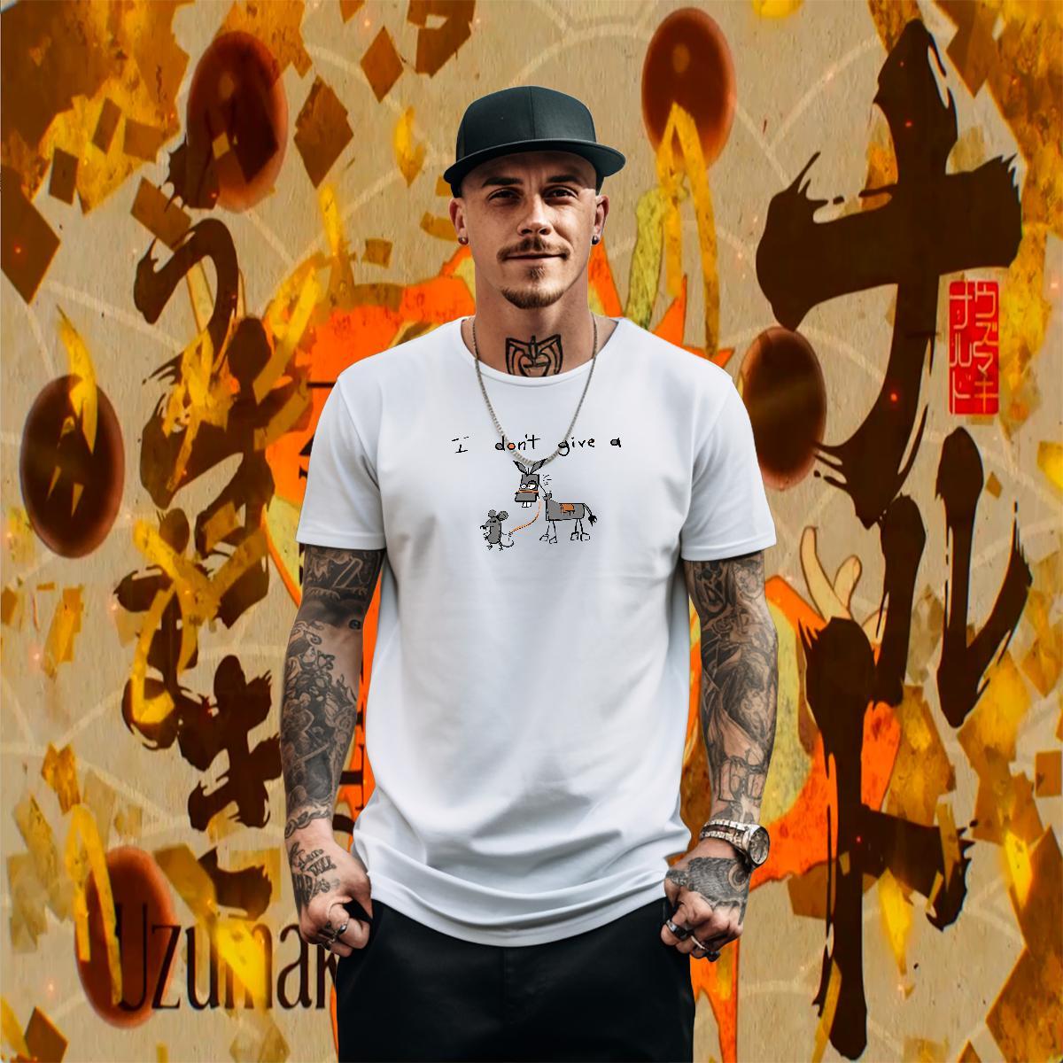 TOP Quality Men Tees 230g 100% Cotton Outdoor mouse Cartoon Print Pure Cotton New Designer T shirt Tops Shirt