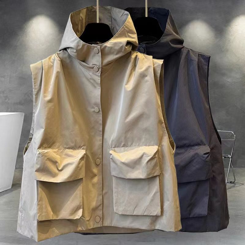golf wear Uuisex vest Womens clothing Golf High Quality Fashion Hooded men 240401