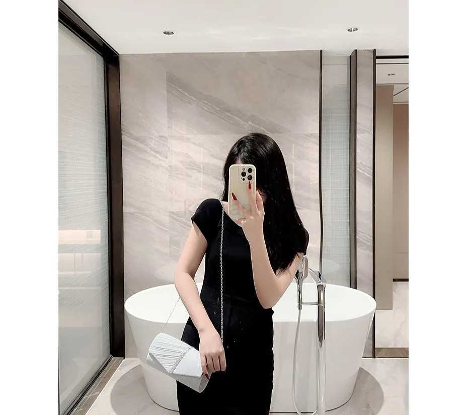 2024 Women Exquisite Glitter Evening Bag Party Banquet Glitter Purse Lady Elegant Wedding Clutches Handbag Wedding Party HandbagXJ240729