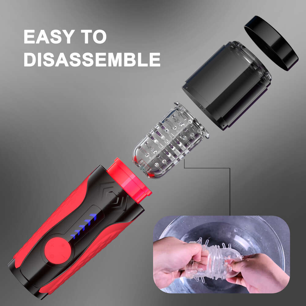 Automatic Male Masturbator Cup Telescopic Rotation Vagina Masturbation Sex Toys for Men Blowjob Mastubator Adults Supplies