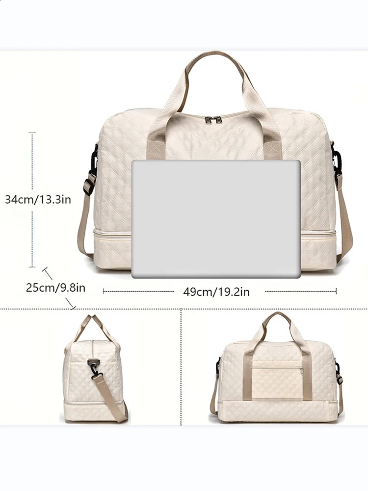 Home>Products>Rhombic Lattice Travel Dufile Package>Large Capacity Sports and Fitness Storage Package 240910