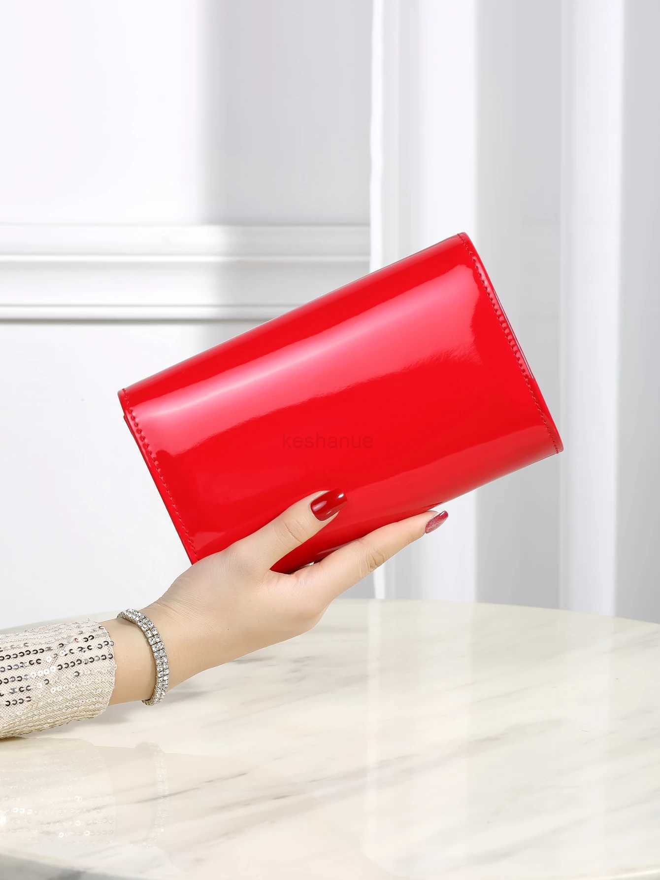 Luxury Evening Bag Glamorous Elegant Exquisite Quiet Luxury Solid Color Pu Leather Womens Clutch Bag Square Bag For WomanXJ240729