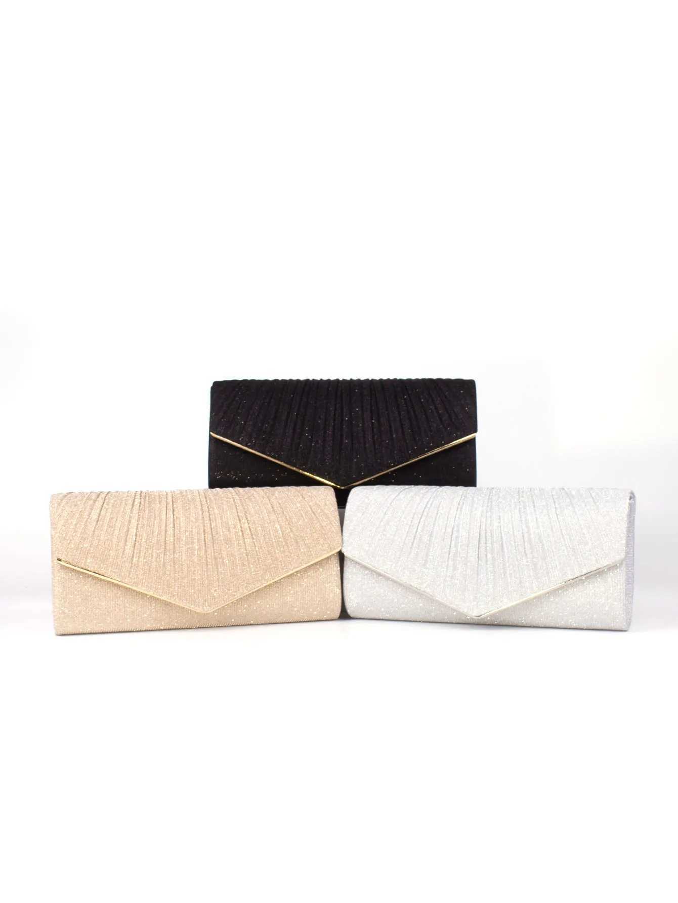 Clutch Purse Evening Bag for Women Glitter Evening Envelope Handbag With Detachable Chain for Wedding and PartyXJ240729