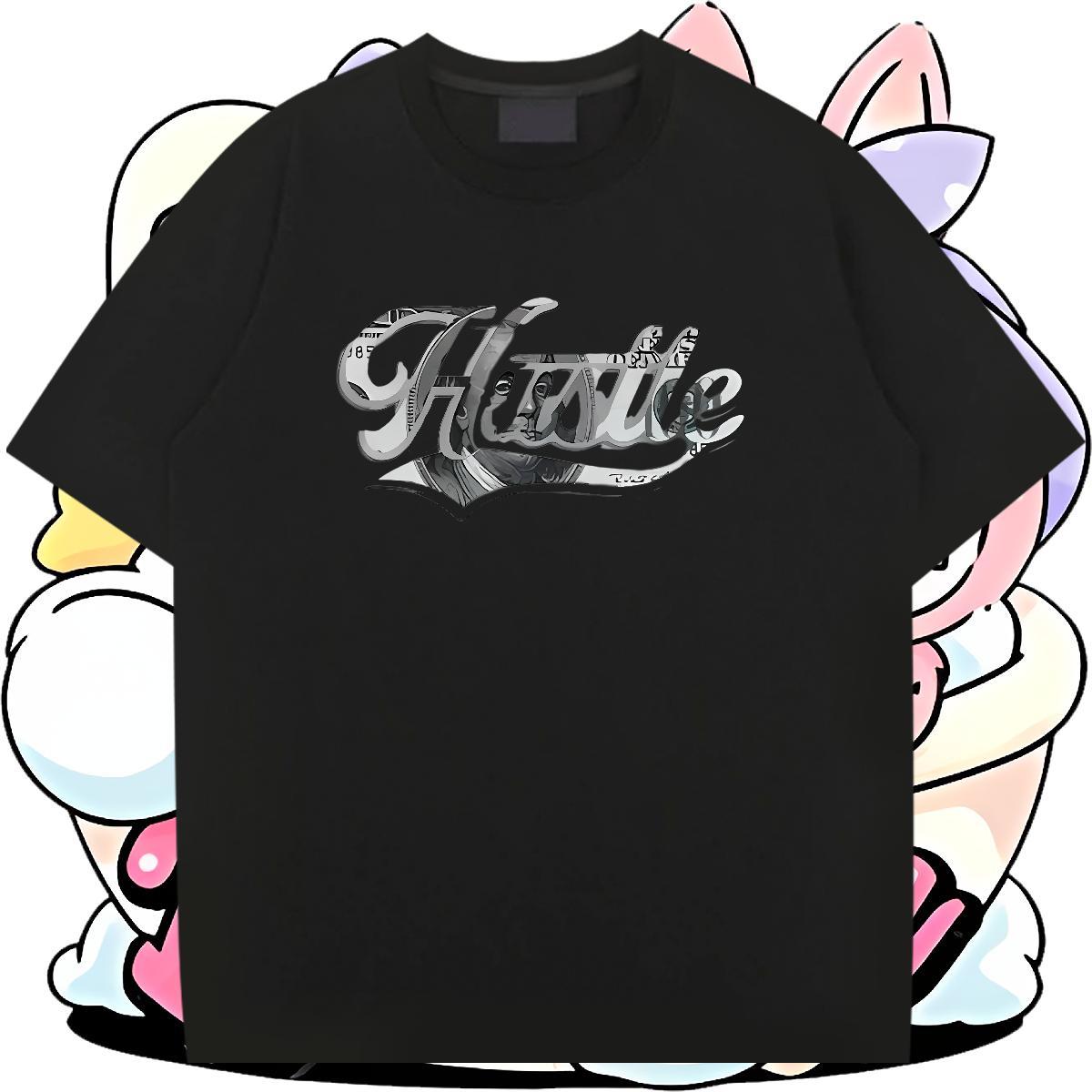 TOP Quality Couples T Shirts 230g 100% Cotton Street Wear letter Customized Print Breathable Short Sleeve Fashion Designer T Shirt For Man Tee Shirt