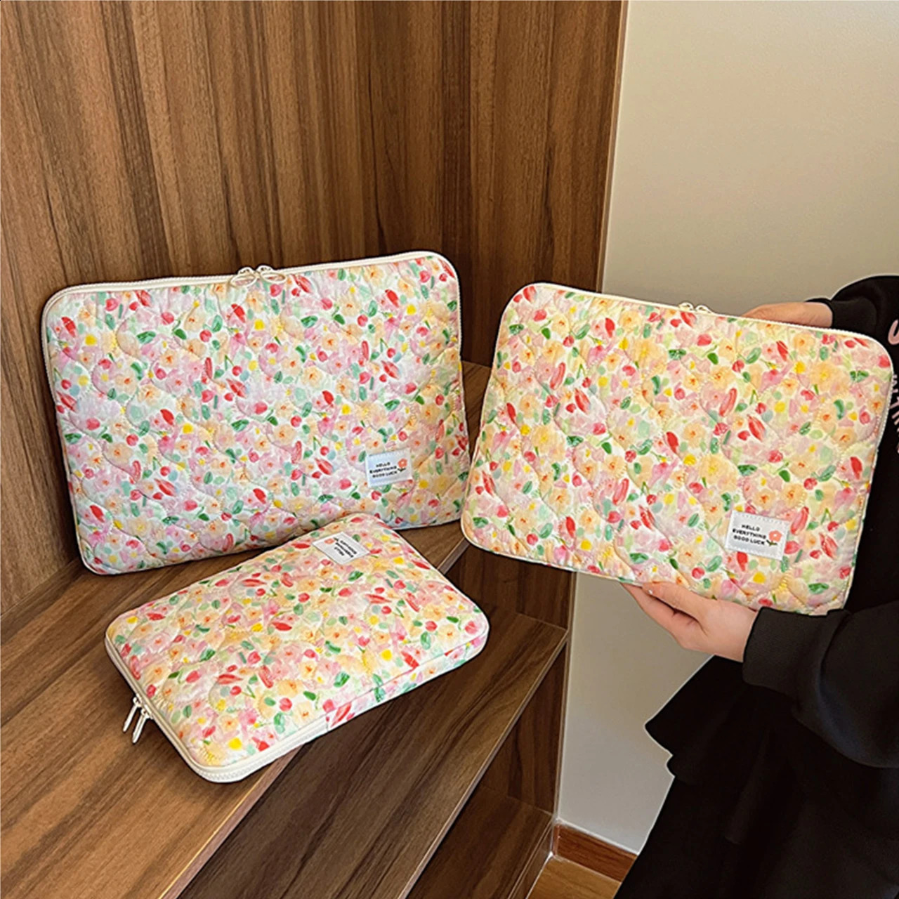 Polka Point Laptop Case 11 12 13 14 15 15.6-inch Cover Laptop Carrying Bag Suitable 240903