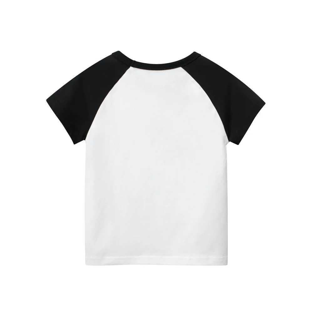 T-shirts 1-9T Toddler Kid Tshirt Baby Boy Girl Clothes Short Sleeve Basic T Shirt Infant Tee Top Casual Loose OutfitL24729