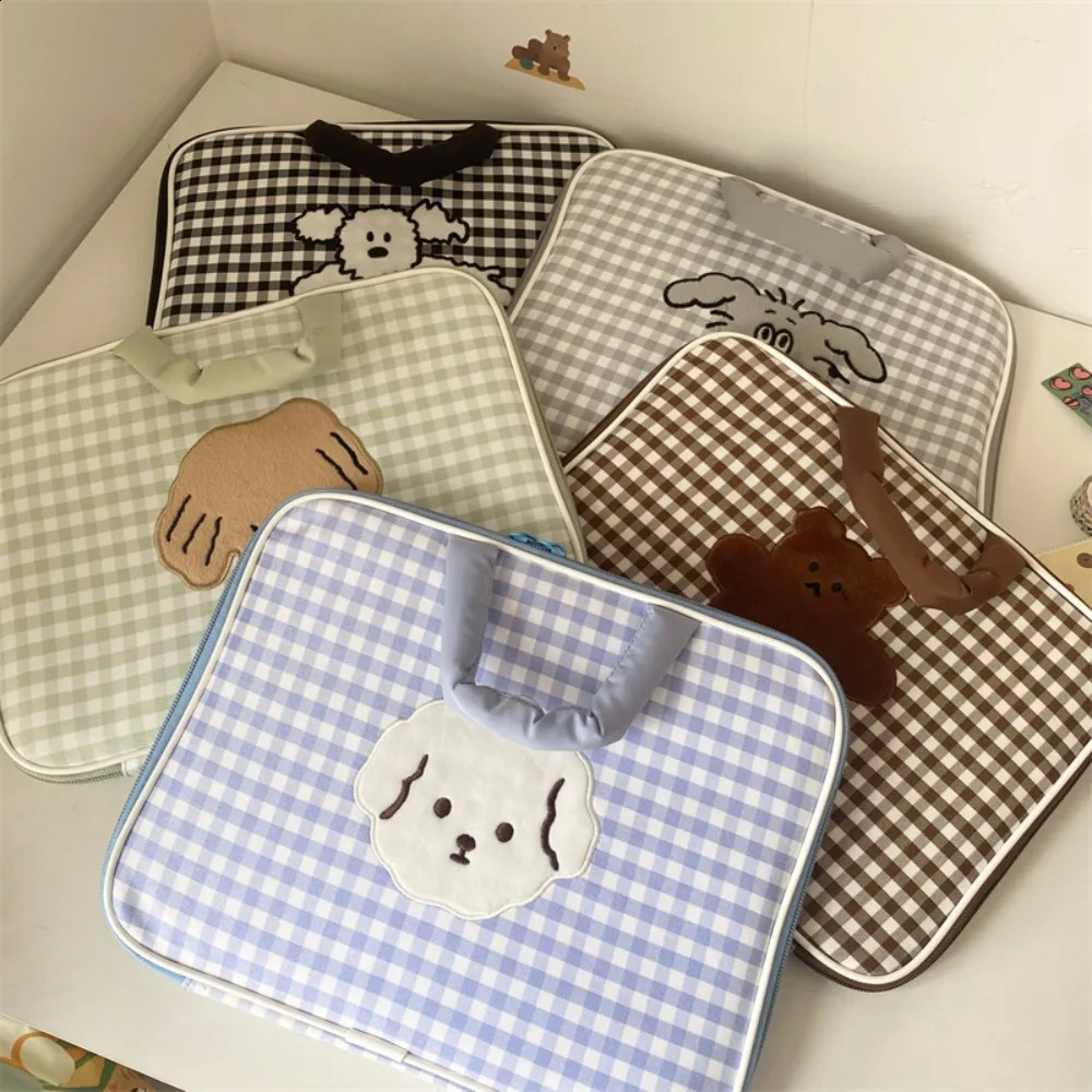 Cute Laptop Bag Sleeve Handbag 11 12 13.3 13.6 14 inch Table Cover Bags Computer Bags for Macbook Air 13.3 iPad Pro 10.5 11 12.9 240903