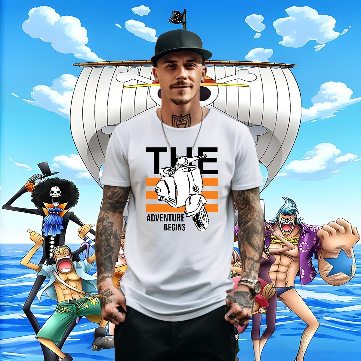 Loose Tshirts 230g 100% Cotton Hip Hop Street Motorcycle Plus Size Cartoon Breathable Short Sleeve Stylist Mens T Shirts Tees Shirts