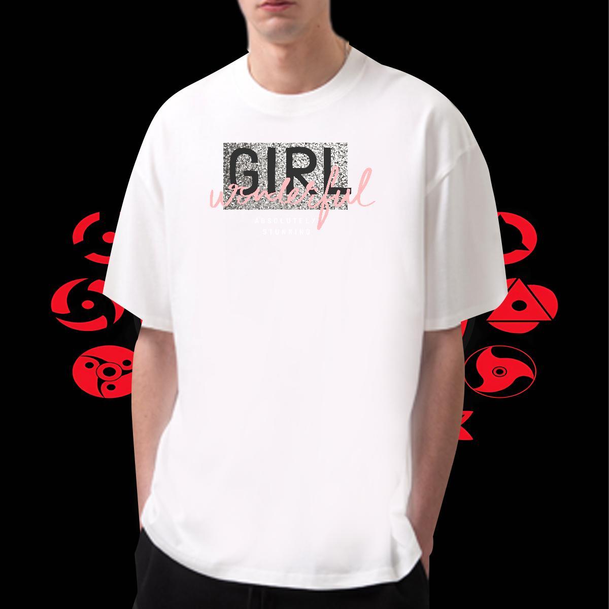 Free Shipping Tshirt for Man Woman 230g Cotton Beach letter Custom Printing Short Sleeve Soft Stylist Man T Shirts Tops