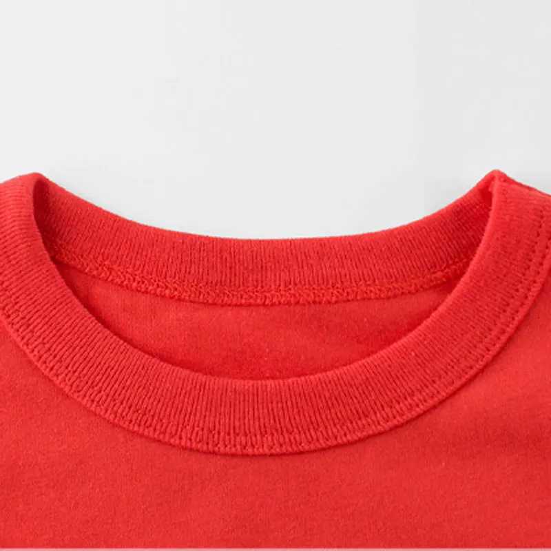 T-shirts Kids Plain T Shirt Tops for Child Boys Girls Baby Toddler Solid Blank Cotton Clothes White Black Children Summer Tees 1-8 YearsL24729