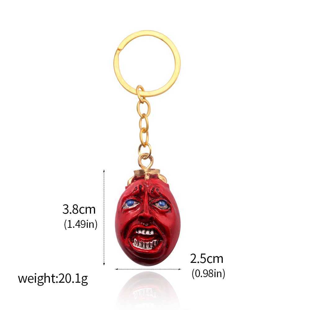 Anime Berserk Behelit Keychain Guts Griffith Egg Of King Pendant Unisex Car Backpack Jewelry Decoration AccessoryL240729