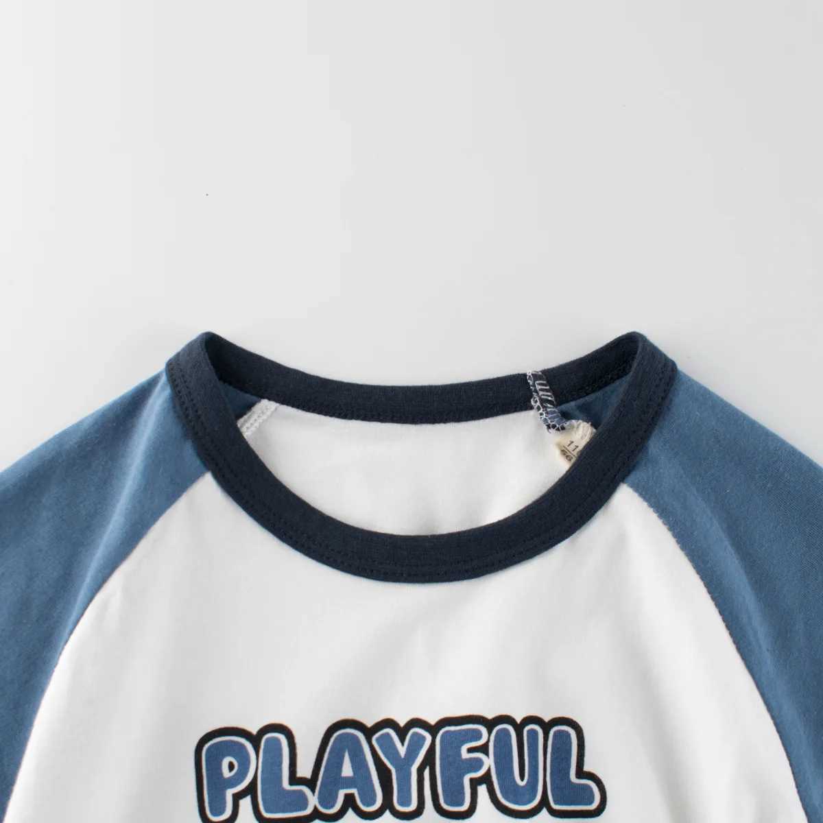 T-shirts 1-9T Cotton Boys T Shirt Toddler Kid Baby Boy Clothes Summer Infant Tshirt Short Sleeve Loose Basic Tee Top OutfitL24729