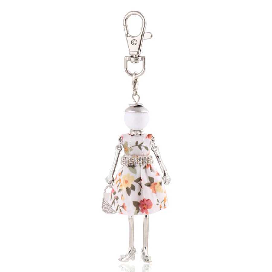 Fashion Women Keychain New Statement Charm Metal Key Chain for Lady Jewelry Cute Gift Female Trendy Bag Pendant WholesaleL240729