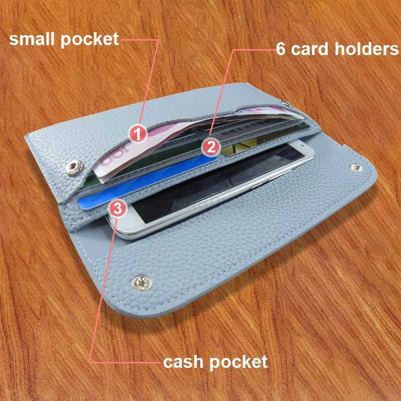 Hot Sale Womens Long Purse Mini Luxury Partys Clutch Bag Multi-functional Leather Evening Handbag Phone Banknote Card WalletXJ240729