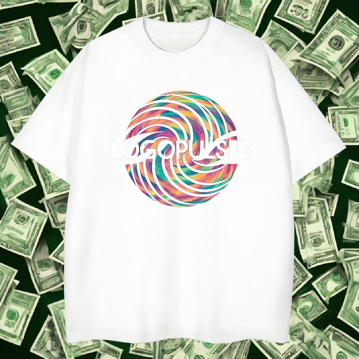 Loose Fit Tshirt for Man Woman 230g Cotton Hip Hop Street letter Custom Cartoon Crew Neck Breathable 2024 New Mens T Shirts Clothings