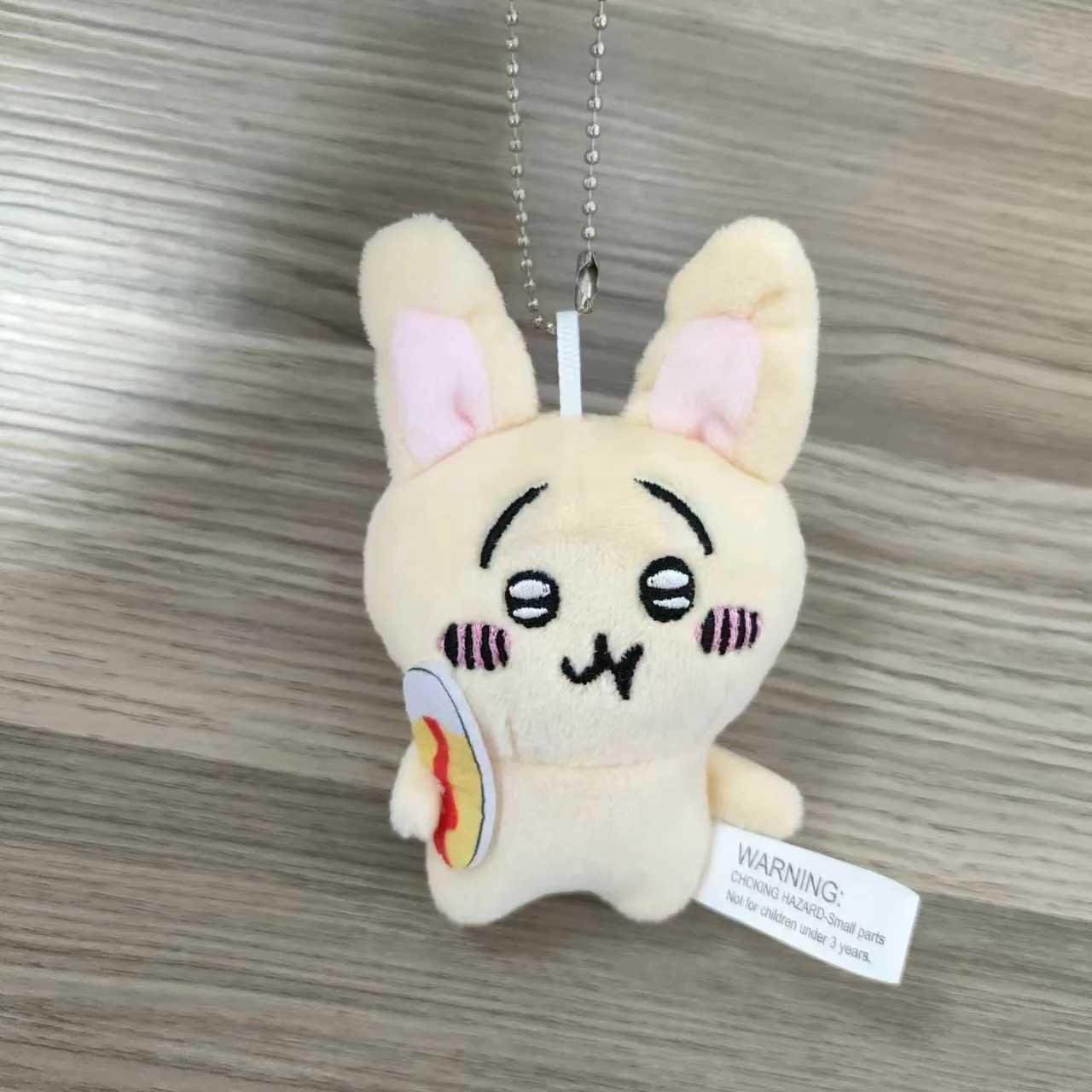 Self Mocking Bear Pendant Chiikawa Chii Kohachi Usaki Bag Hanging Adorn Cute Keychain DollL240729