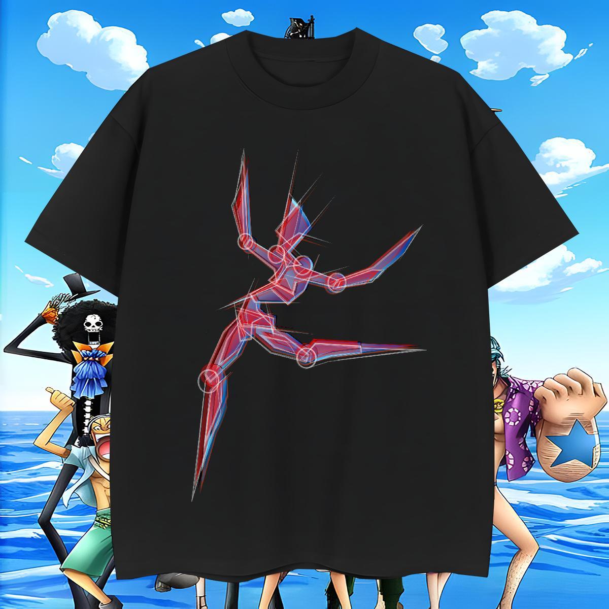 Brand Men Tops Tees 230g Pure Cotton Sports Casual ET Cartoon Printing L-4XL Breathable Crew Neck 2024 T-Shirts Top Tees