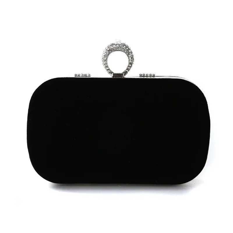 YoReAi Luxury Women Evening Bags Diamond luxury Clutch bag Party Diamonds Lady black Red Chain Shoulder bag Handbags for PurseXJ240729