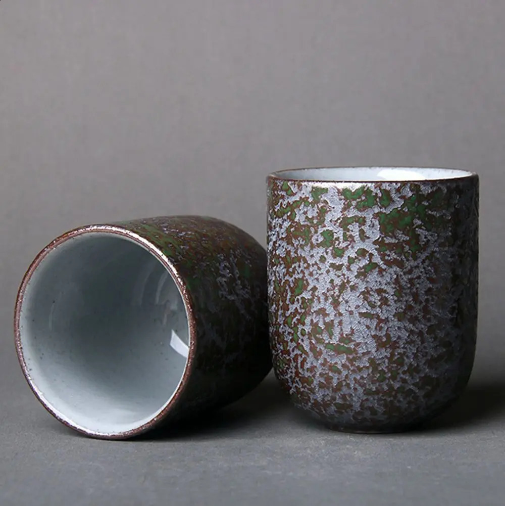 130ml Japanese Style Ceramic Coffee Cup Porcelain Personal Single Pottery Tea Cups Drinkware Wine Mug Water Mugs 240729