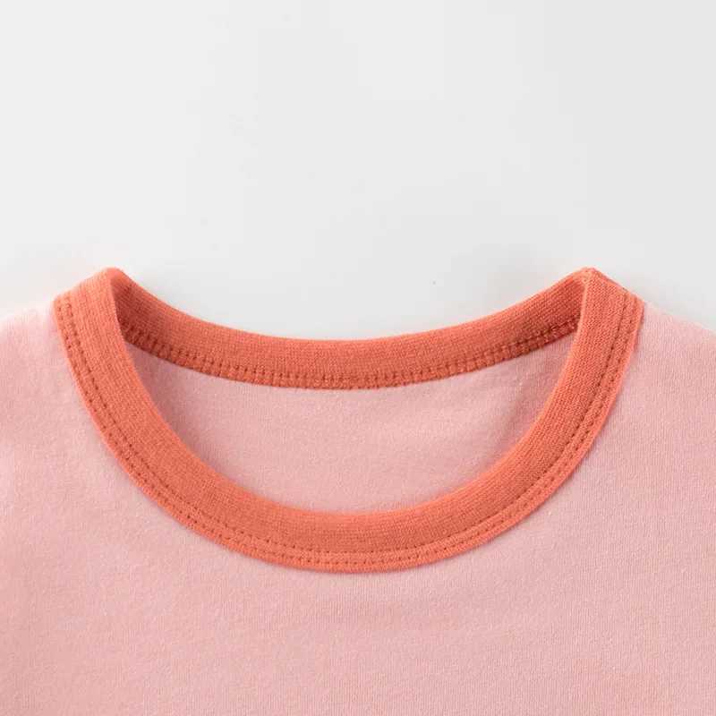 T-shirts 1-9T Toddler Kid Baby Girl Clothes Infant Cotton Girls T Shirt Short Sleeve Summer Tee Top Casual Bear Print Childrens TshirtL24729